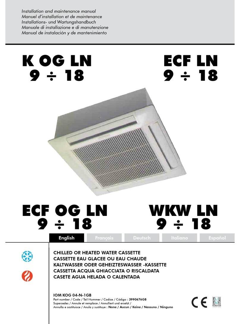 Airwell K 9 OG LN Manual