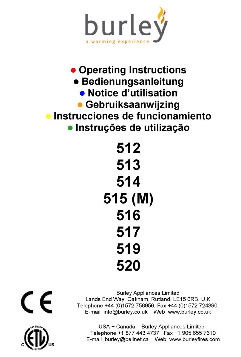 Burley 513 operating instructions