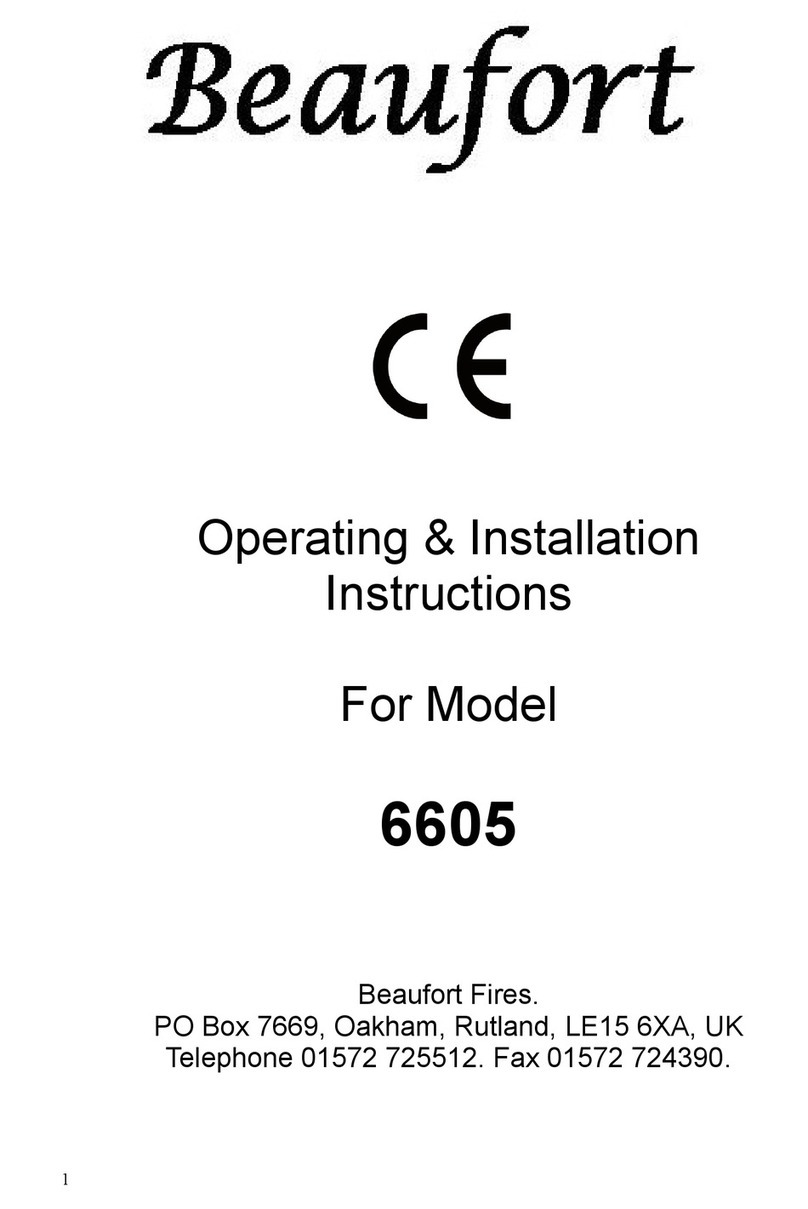 Beaufort 6605 Operating & installation instructions