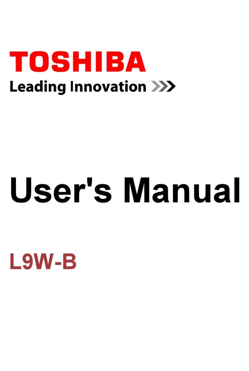Toshiba L9W-B User manual