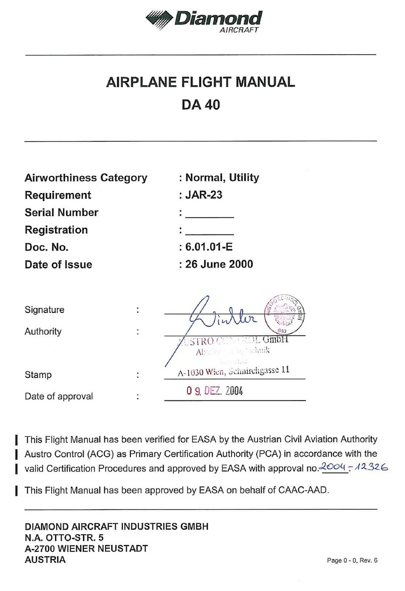 Diamond DA 40 Technical specifications