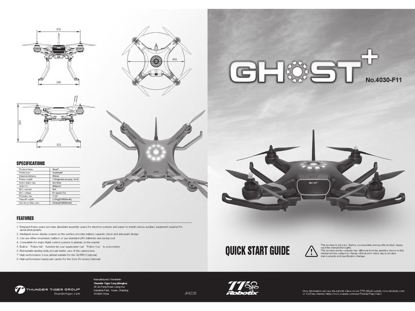 THUNDER TIGER Ghost plus quick start guide