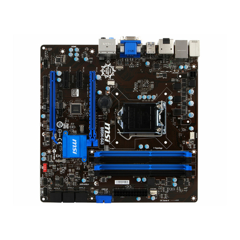 MSI B85M GAMING User manual