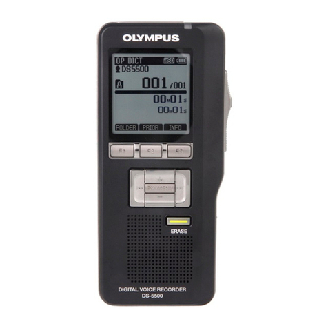 Olympus DS-5500 User manual