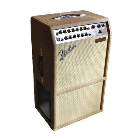 Fender Acoustasonic SFX Service manual