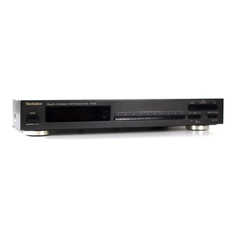 Technics ST-610L Building instructions