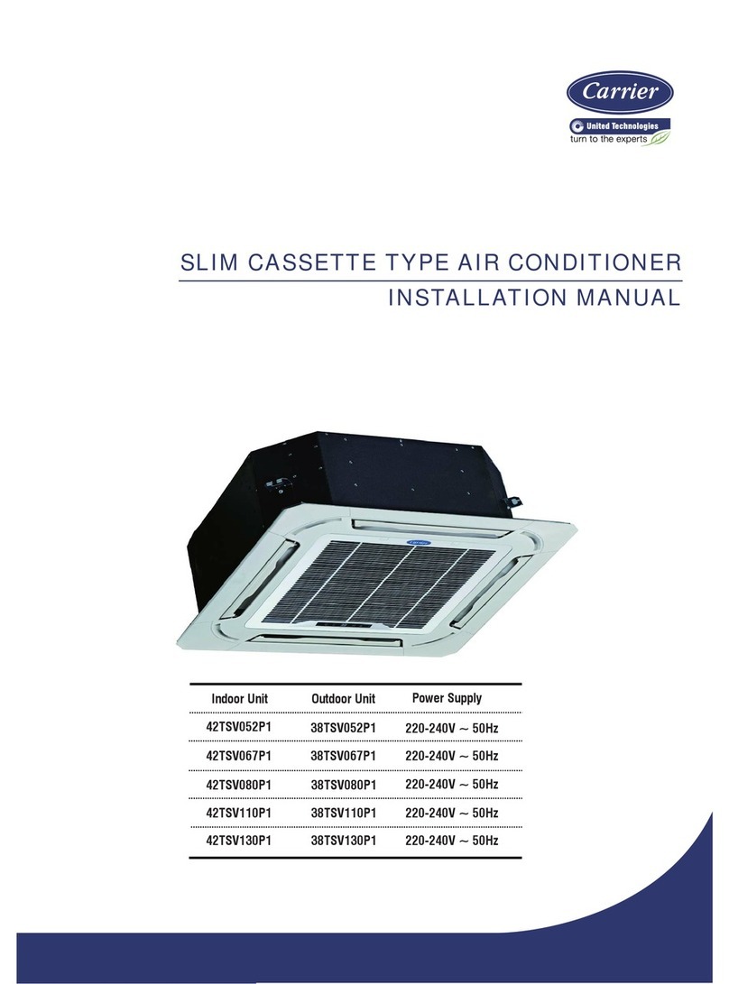 Carrier 42TSV052P1 User manual