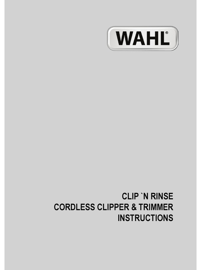 Wahl CLIP'N'RINSE instruction manual
