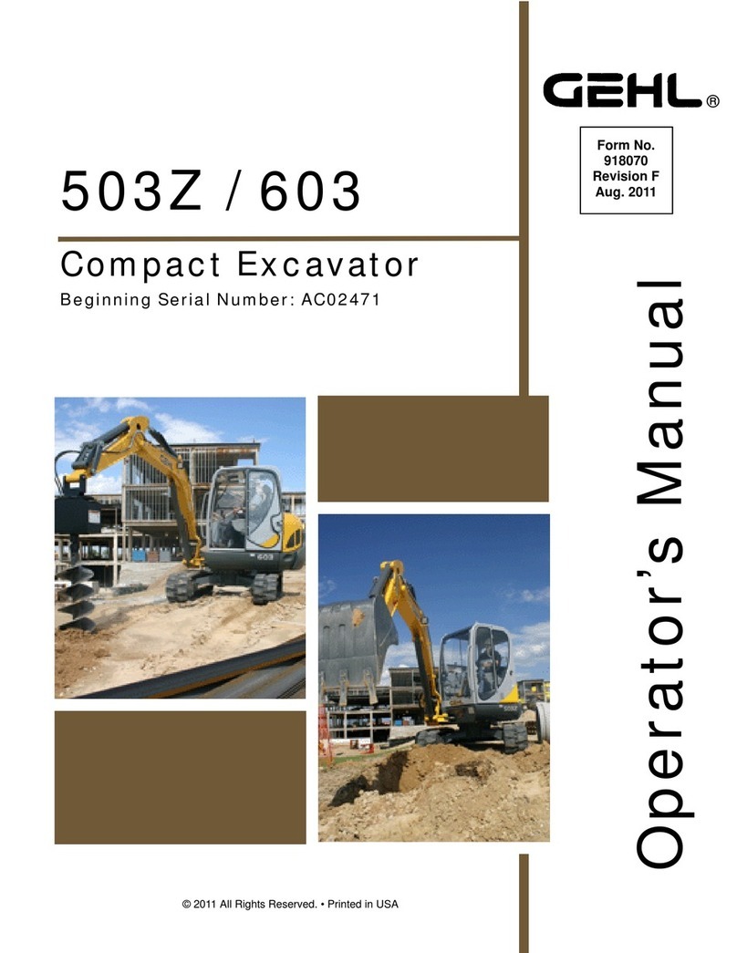 Gehl 503Z User manual