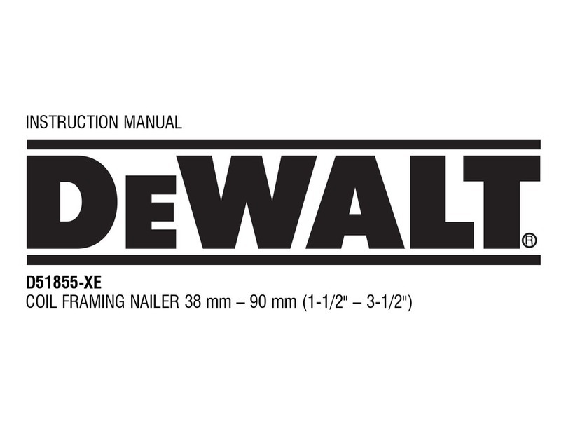 DeWalt D51855-XE instruction manual