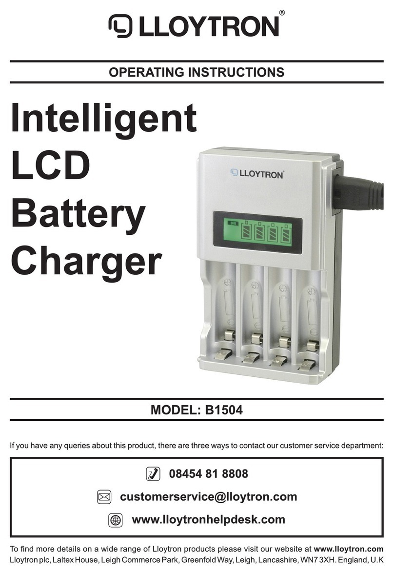 LLOYTRON B1504 operating instructions