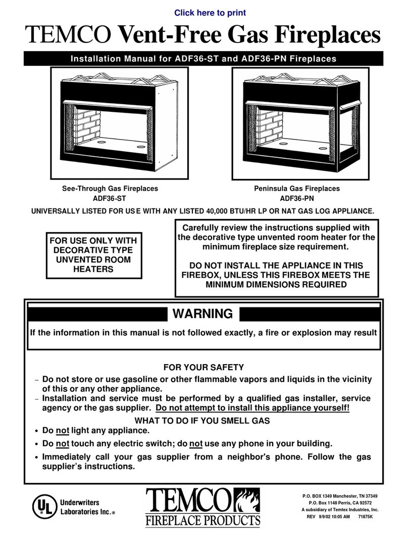 Temco ADF36-ST User manual
