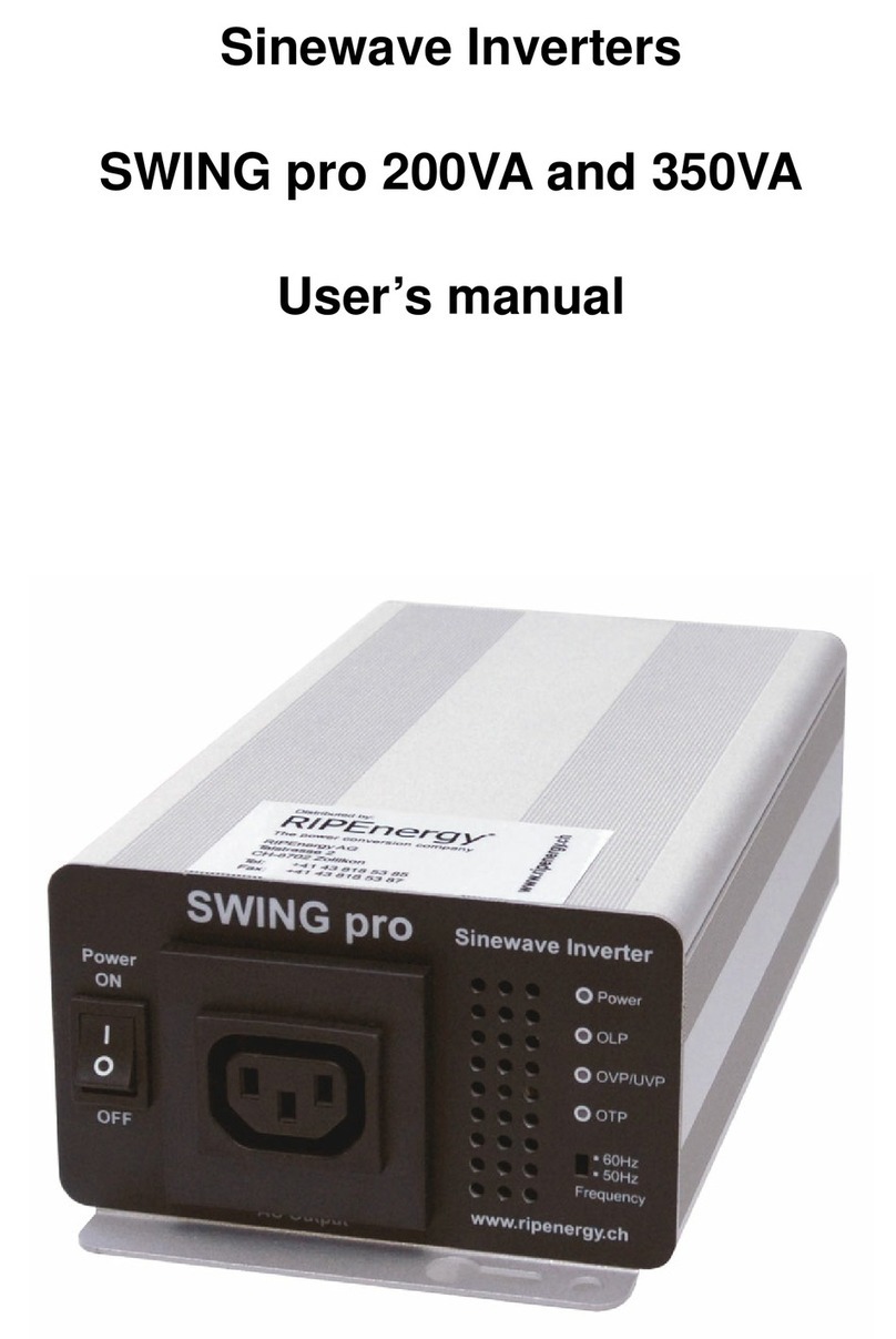 RIPEnergy Swing Pro 200VA user manual