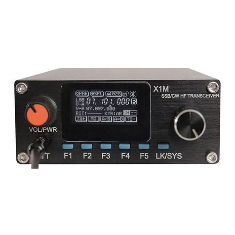 XIEGU X1M Pro User manual