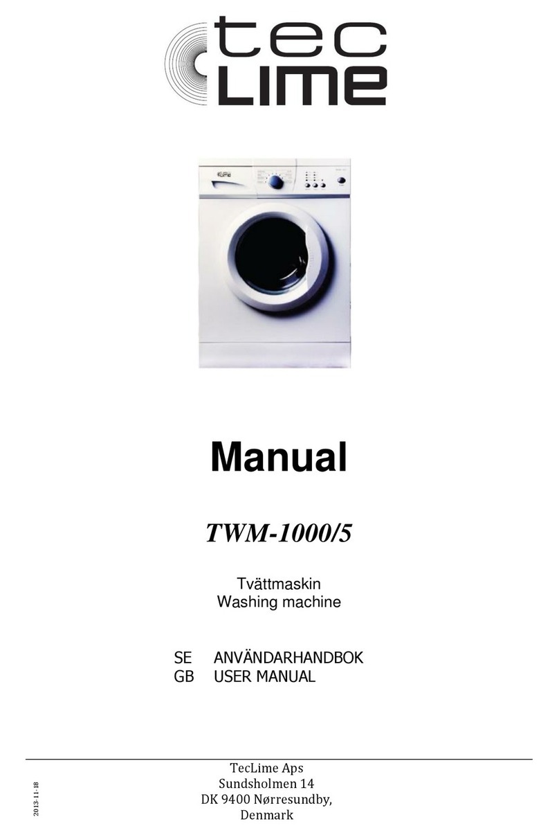 tec lime TWM-1000/5 User manual