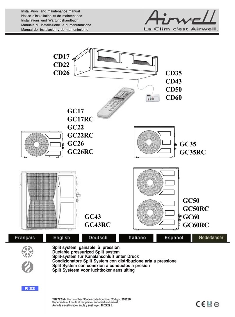 Airwell CD17 Manual