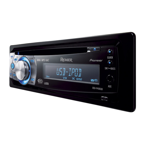 Pioneer DEH-P400 Service manual