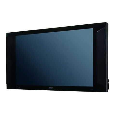 Hitachi 70VS810 - 70" Rear Projection TV User manual