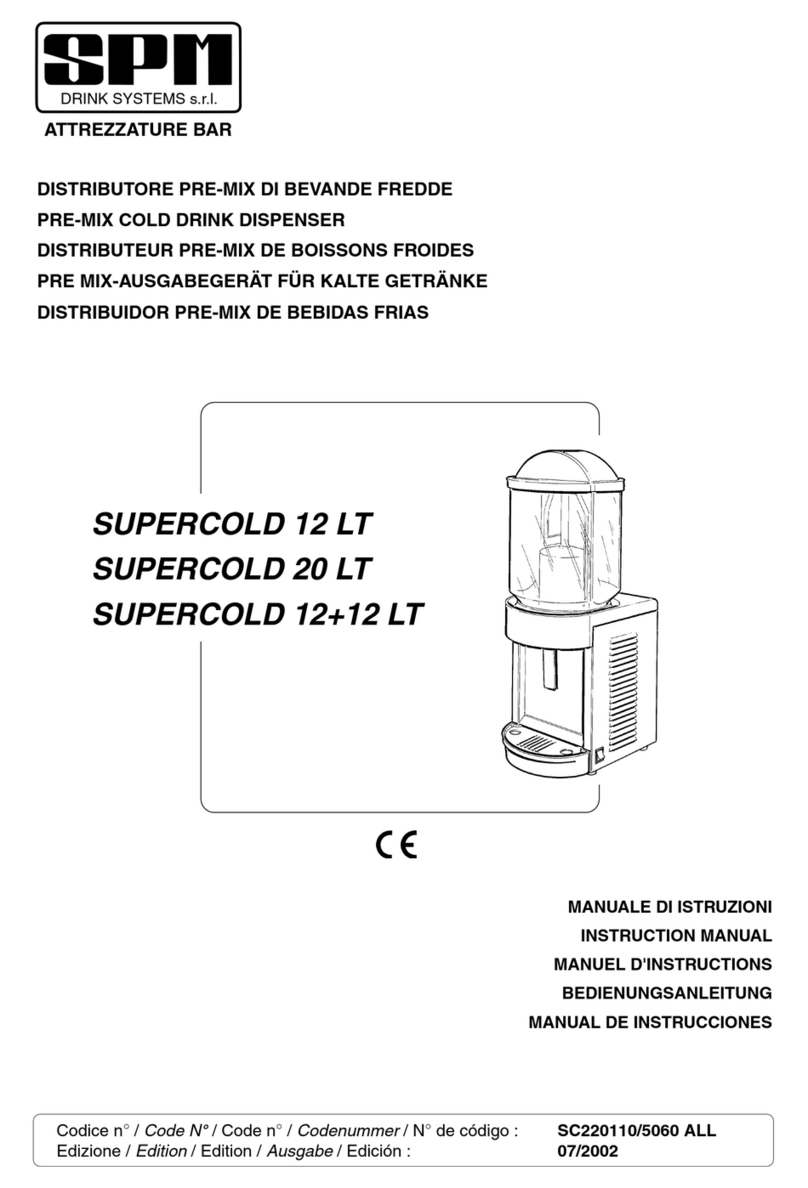 SPM SUPERCOLD 12 LT instruction manual