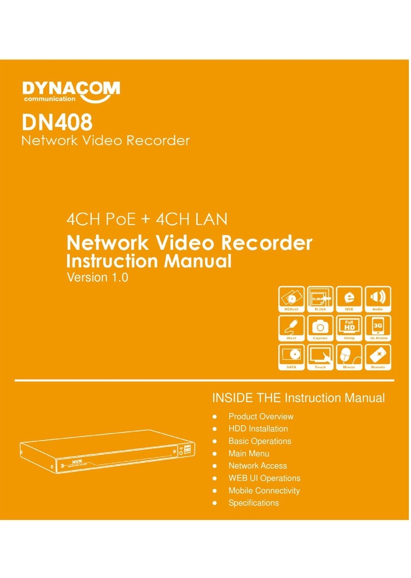 Dynacom DN408 instruction manual