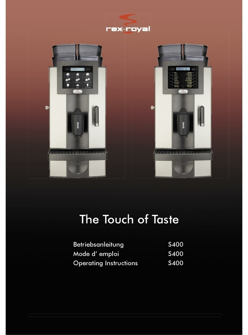 Rex-royal S400 User manual