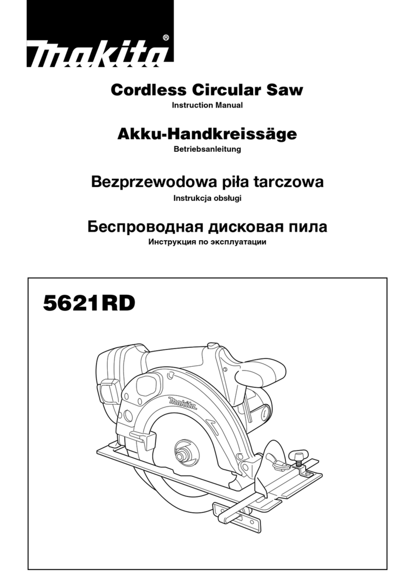 Makita 5621RD instruction manual Makita 5621RD instruction manual