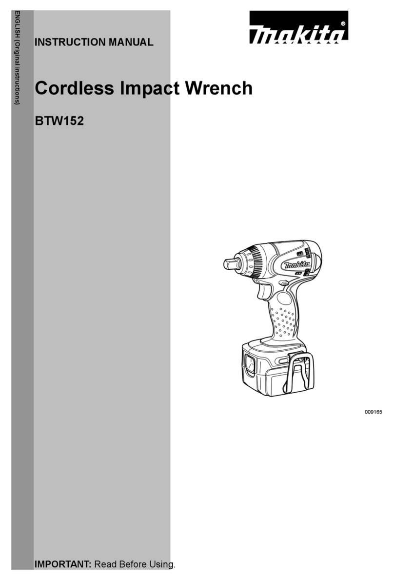 Makita BTW152 User manual