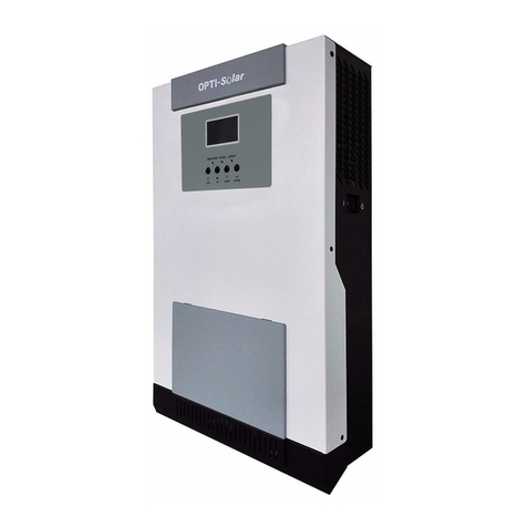opti-solar SP5000 Brilliant Plus Series User manual