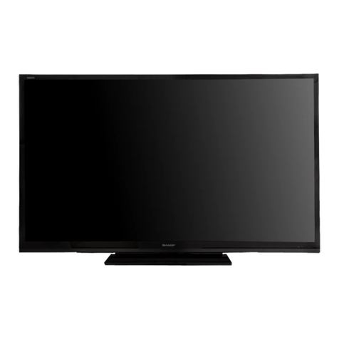 Sharp AQUOS LC-80LE632U User manual