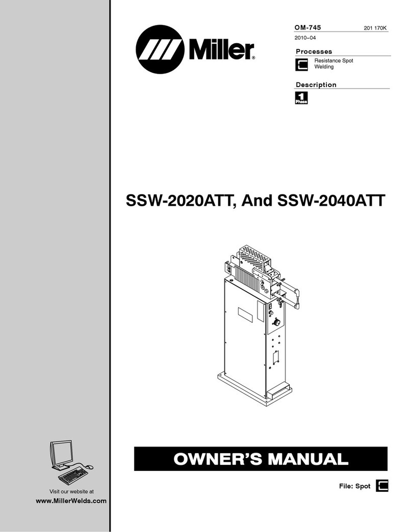 Miller SSW-2020ATT User manual