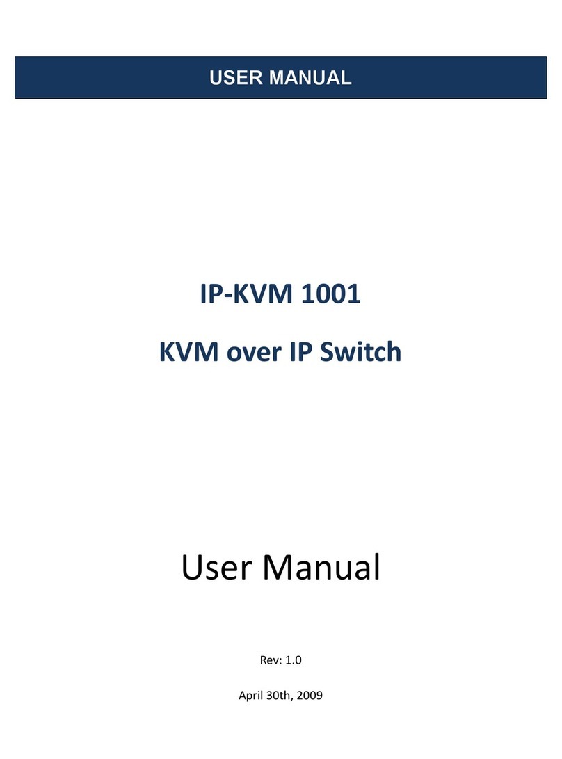 Opengear IP-KVM 1001 User manual
