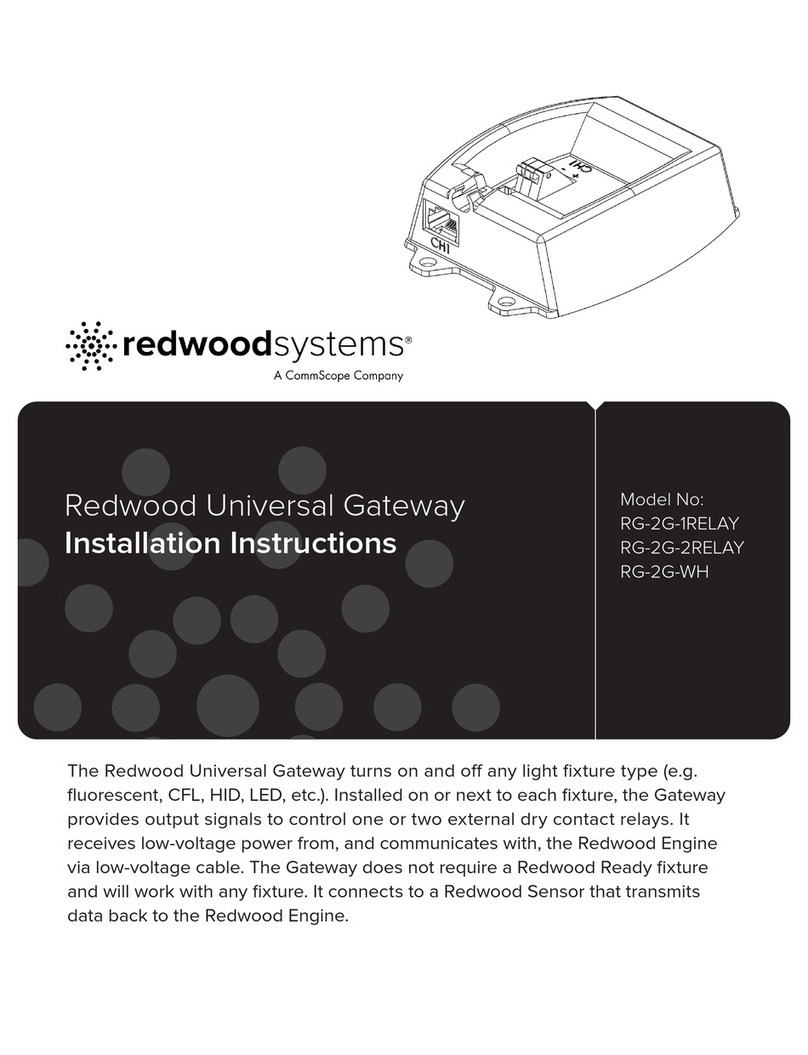Redwood Systems RG-2G-1RELAY installation instructions Redwood Systems RG-2G-1RELAY installation instructions