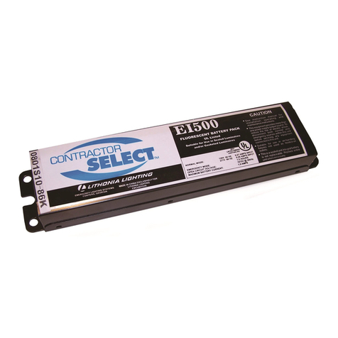 Lithonia Lighting EI500 User manual