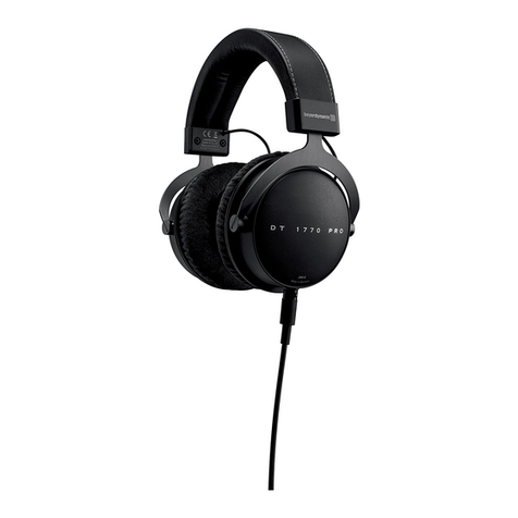 Beyerdynamic DT 1770 PRO user manual