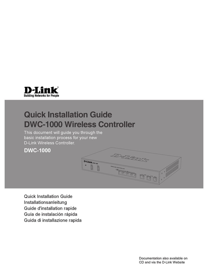 D-Link DWC-1000 User manual D-Link DWC-1000 User manual