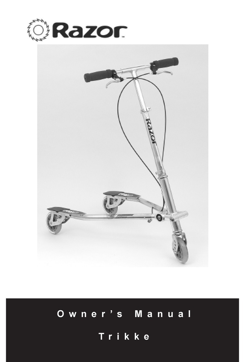 Razor Trikke User manual Razor Trikke User manual