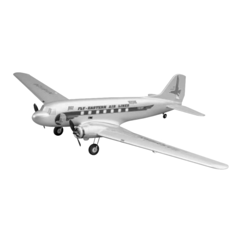 GREAT PLANES Douglas DC-3 User manual