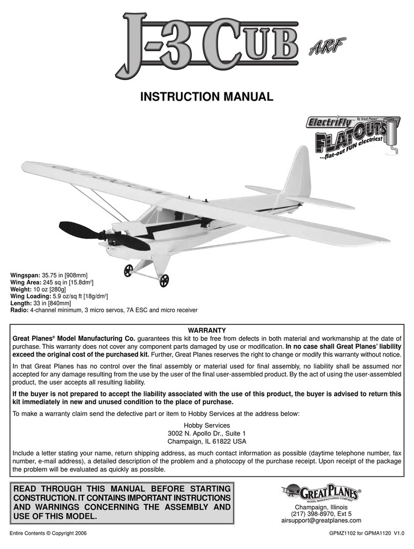 GREAT PLANES Piper j-3 cub instruction manual GREAT PLANES Piper j-3 cub instruction manual