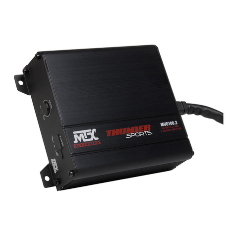 MTX MUD100.2 User manual
