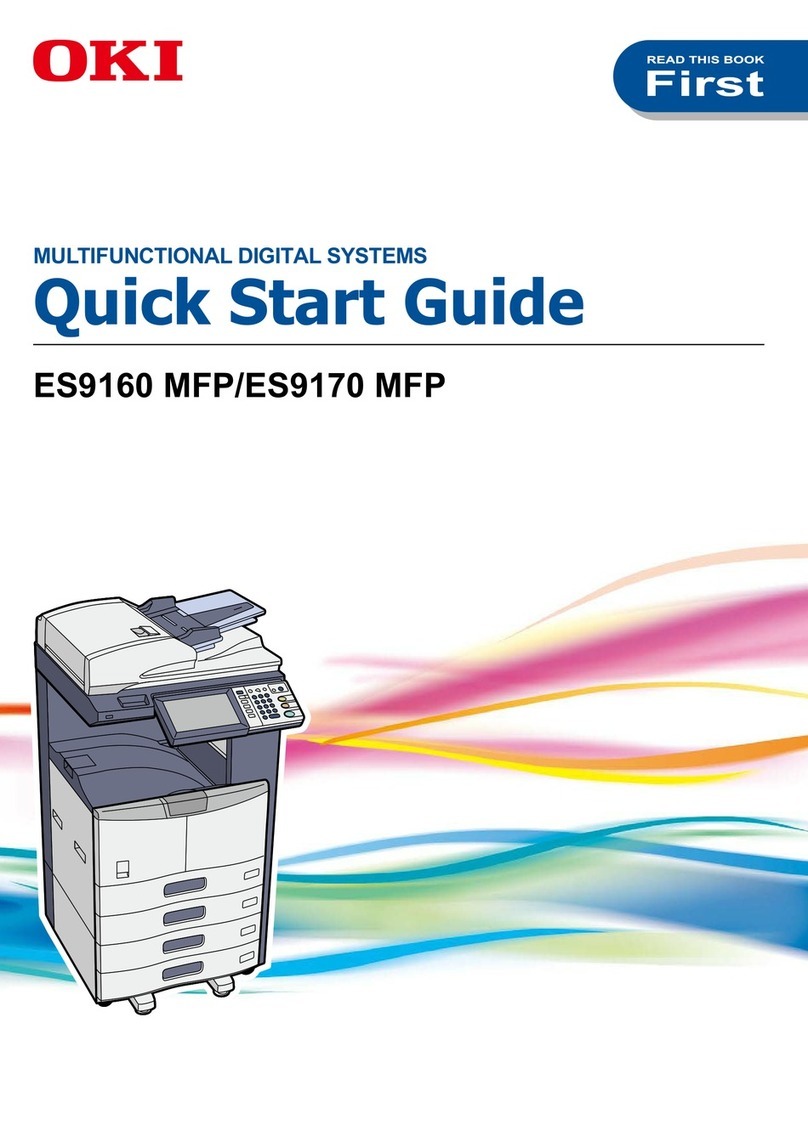 Oki ES9170 MFP User manual