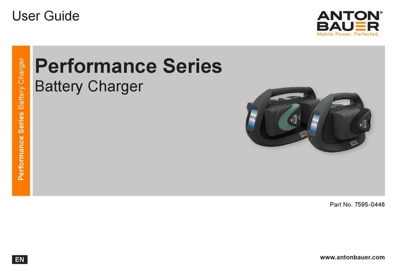 Anton/Bauer Interactive 2000 PowerCharger user guide