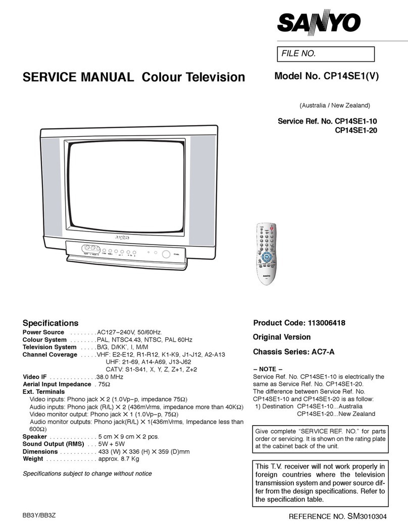 Sanyo CP14SE1 User manual