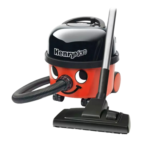 Numatic HenryMicro HVR 200M-22 User manual