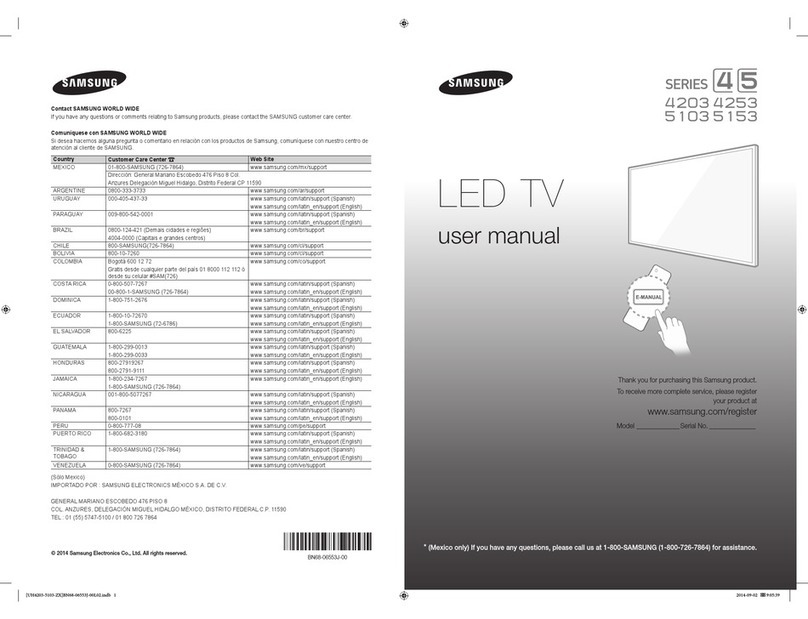 Samsung 4203 Series User manual