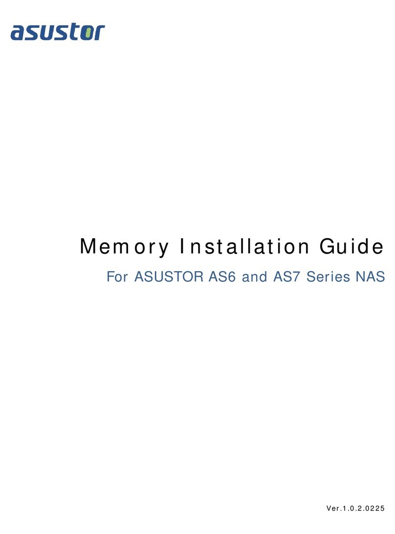 ASUSTOR AS6 Series User manual