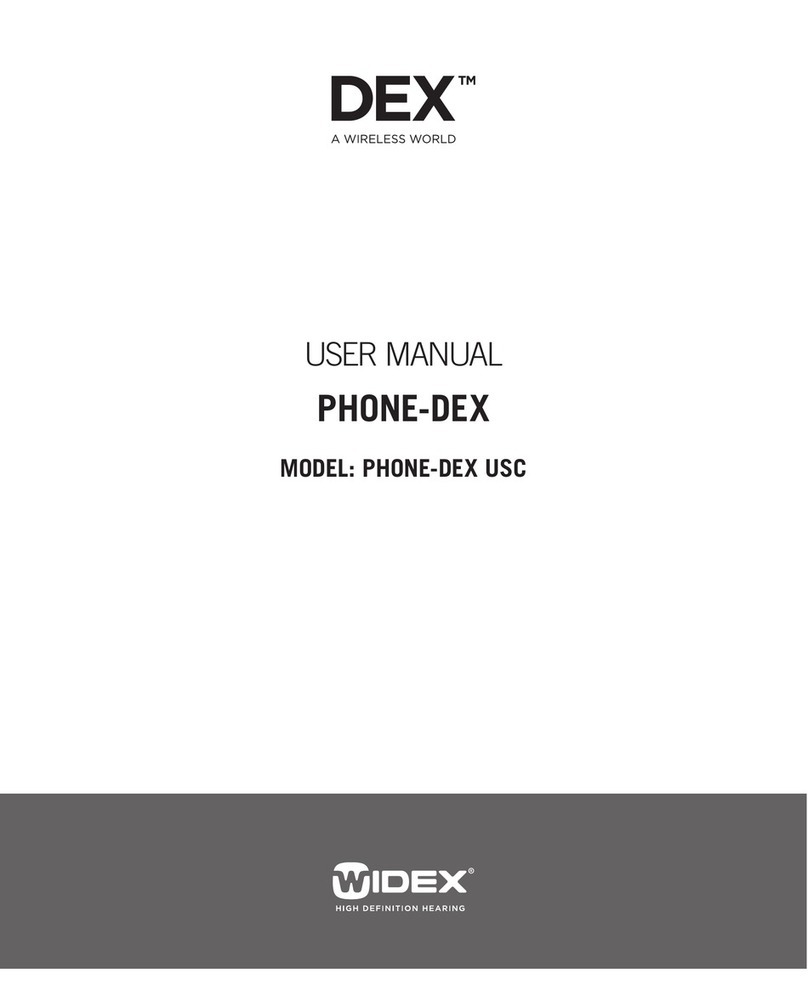 Dex PHONE-DEX USC user manual