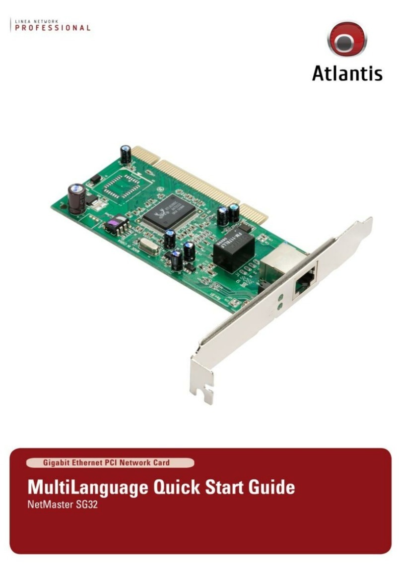 Atlantis NetMaster SG2 quick start guide