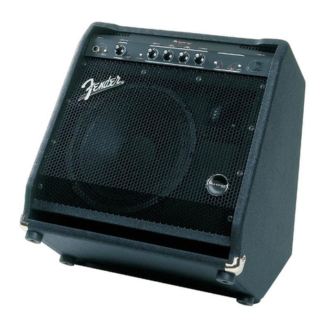 Fender Bassman 60 User manual Fender Bassman 60 User manual