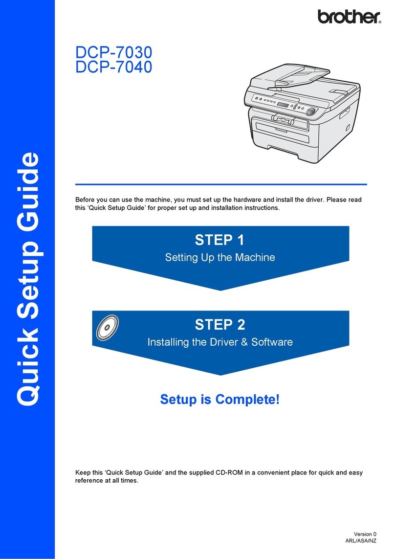 Brother DCP-7030 User manual