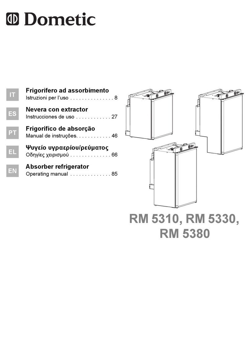 Dometic RM 5310 operating manual